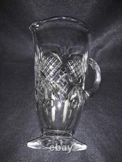 Carafe en cristal d'Édimbourg de 9'' avec 3 verres assortis - Marquée Écosse