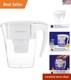 Carafe Filtrante D'eau De 10 Tasses Pure Pour Une Eau Potable Avec &eacute;limination Du Chlore Et Du Plomb