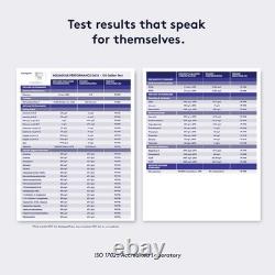 Carafe filtrante d'eau de 10 tasses Pure pour une eau potable avec élimination du chlore et du plomb