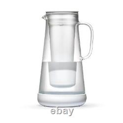 Carafe filtrante d'eau durable à 7 tasses qui filtre en toute sécurité plus de 30 contaminants