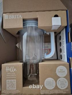 Carafe filtrante en verre BRITA 2,5 L avec 1 cartouche filtrante incluse