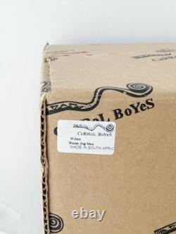 Carrol Boyes Cruche à Eau - Pichet avec Poignée en Forme d'Homme Penché et Boîte d'Origine