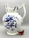 Clementson Brothers Water Pitcher Jug 1891 1916 Sweet Pea Ironstone