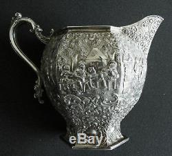 Cruche D'eau Barbour Silver Company Vers 1892