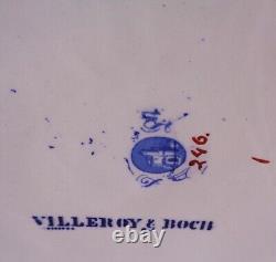 Cruche d'eau Villeroy & Boch des années 1960 en céramique vintage du Luxembourg de deux gallons