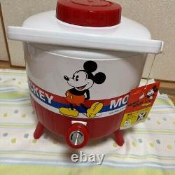 Cruche d'eau rétro vintage Zojirushi Disney Mickey Mouse DTA600D 6L Japon