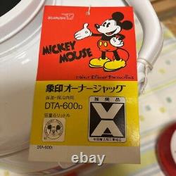 Cruche d'eau rétro vintage Zojirushi Disney Mickey Mouse DTA600D 6L Japon