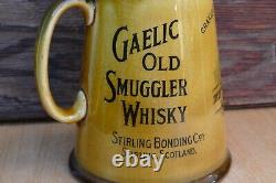 Distillerie de Whisky Gaelic Old Smuggler, Carafe Royal Doulton, Écosse