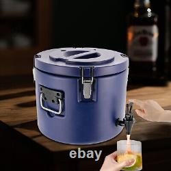 Distributeur de Boissons Isotherme 5 Gallons avec Intérieur en Acier 304