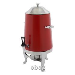 Distributeur de boissons pour café, thé, eau chaude avec support et porte-carburant rouge US neuf