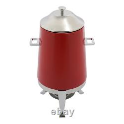 Distributeur de boissons pour café, thé, eau chaude avec support et porte-carburant rouge US neuf