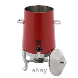 Distributeur de boissons pour café, thé, eau chaude avec support et porte-carburant rouge US neuf