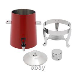 Distributeur de boissons pour café, thé, eau chaude avec support et porte-carburant rouge US neuf