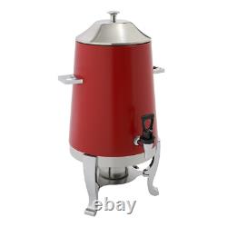 Distributeur de boissons pour café, thé, eau chaude avec support et porte-carburant rouge US neuf