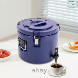 Distributeur isolé de boissons de 5 gallons avec pichet d'eau en acier inoxydable 304