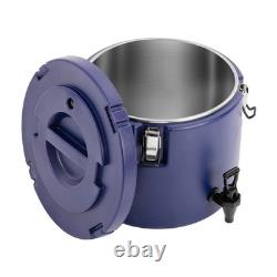 Distributeur isolé de boissons de 5 gallons avec pichet d'eau en acier inoxydable 304