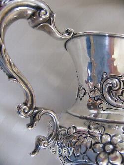 Dominick & Haff Sterling Silver Water Pitcher 5 Pinte Shreve & Co. 1906
