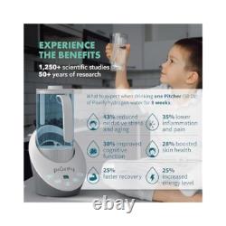 Eau Hydrogène, Carafe de 1,5L, Soutient la Santé des Articulations, Bienfaits Anti-Âge