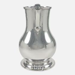 Elizabeth II Pichet à bière / Carafe à eau en argent sterling Wakely & Wheeler 1971