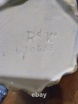 Ensemble de 3 jattes en porcelaine bleue et blanche avec accents dorés