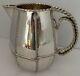 Garrard Fratelli Cacchione Sterling Figural Applied Rope Water Pitcher