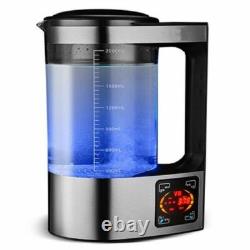 Générateur de Pichet Bouilloire Bouteille d'Eau Riche en Hydrogène de 2000ML