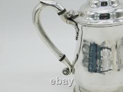 George II Pichet en argent sterling balustre antique 1745 Londres James Wilks