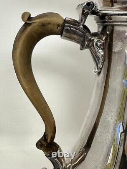 George III Argent Sterling Eau Chaude Jug Thomas Whipham & Charles Wright 1767