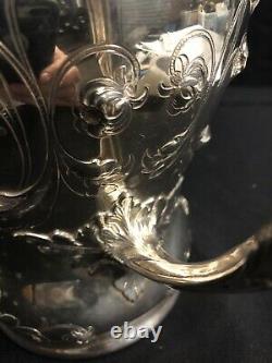 Gorham Art Nouveau Sterling Water Pitcher Exceptionnel 40 Troy Oz