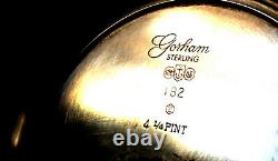 Gorham Old Français Sterling Silver Pitcher 585g