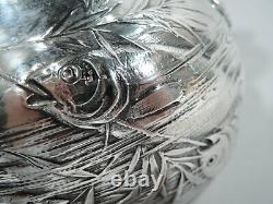 Gorham Water Pitcher 1150 Antique Japonesque American Sterling Silver
