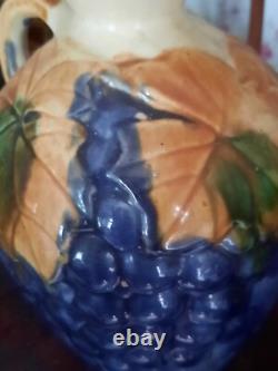 Gourde en argile faite à la main d'Ukraine - Carafes pour vin, eau, jus, lait