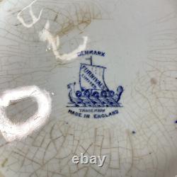 Grand pichet antique Furnivals Danemark 64 oz Rare