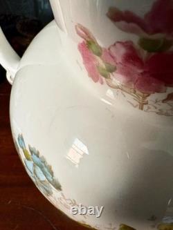 Grand pichet/fût floral des frères Johnson des années 1900