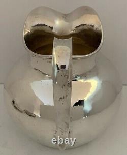 Handwrought Kalo Chicago Arts & Crafts Sterling Water Pitcher C. 1930