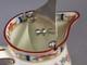 Jug Pitcher En Lait D'eau Antique Minton Rose Rare Angleterre A4807 Avec Couvercle En MÉtal