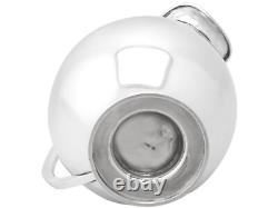 Jarre à Eau en Argent Sterling Continental Style Design Vintage Vers 1960