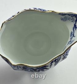 Jarre à eau Royal Crown Derby Blue Mikado avec timbre de date 1912, 5 3/4 pouces de hauteur