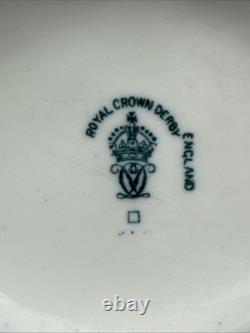 Jarre à eau Royal Crown Derby Blue Mikado avec timbre de date 1912, 5 3/4 pouces de hauteur