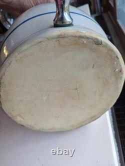 Jarre à eau antique Red Wing de 3 gallons avec robinet et couvercle, tournesol 3 gallons