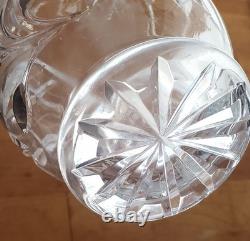 Jarre à eau en cristal taillée ABP antique avec motif floral 8