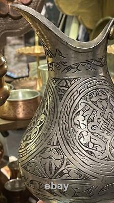 Jarre à eau en cuivre pur fait main élégante