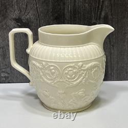 Jarre à eau grande en faïence crème Wedgwood Partician de 6,55 pouces de hauteur et RARE