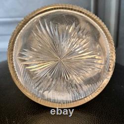 Jarre à limonade en argent victorien antique avec collerette, pichet à eau James Dixon 1897