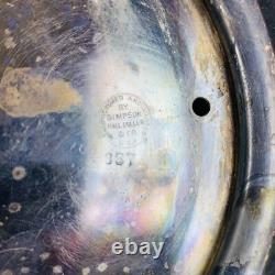 Jarre en argent plaqué Simpson Hall Miller antique. #387