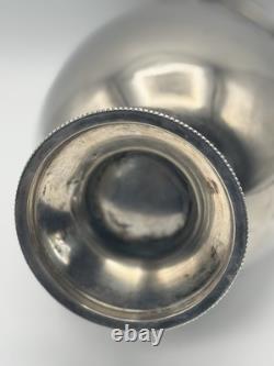 Jarre en argent plaqué de style antique avec couvercle, cruche à eau ou à vin, à finition figurative, vers 14.