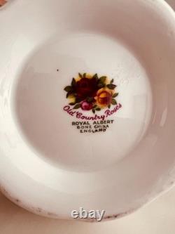 Jarre en porcelaine fine Royal Albert Old Country Roses avec couvercle, pichet pour eau ou lait