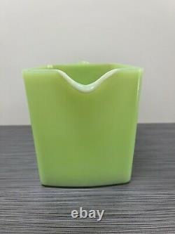 Jeannette Glass Co Jadite / Jadeite / Jade-ite Ice Box Jug (pitcher D'eau) #2