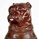 Jug In Water Stoneware Avec Tête De Bulldog Type Absinthe Marqued Rdimm Dog