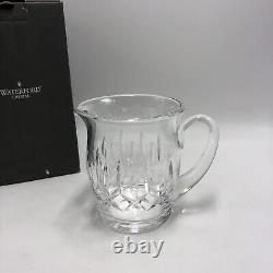 Jug en cristal Waterford Kildare de 38 oz, 5,75 pouces de hauteur, transparent, taillé pour eau ou jus